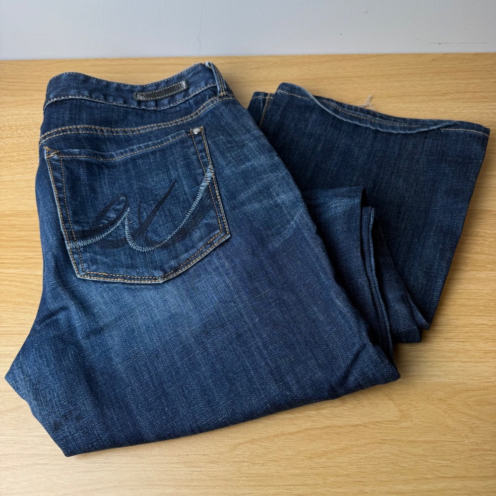 Express Stella Flare Mid Rise Womens Jeans‎ 12R Stretch Dark Indie Sleaze Retro